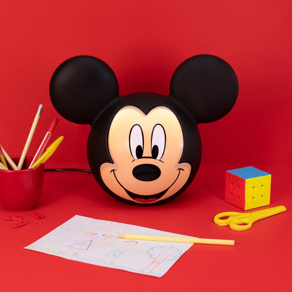 Luminária Infantil 3d Disney Mickey Licenciado Colecionador