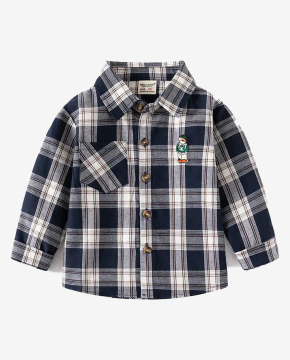 Camisa Xadrez Infantil Masculina