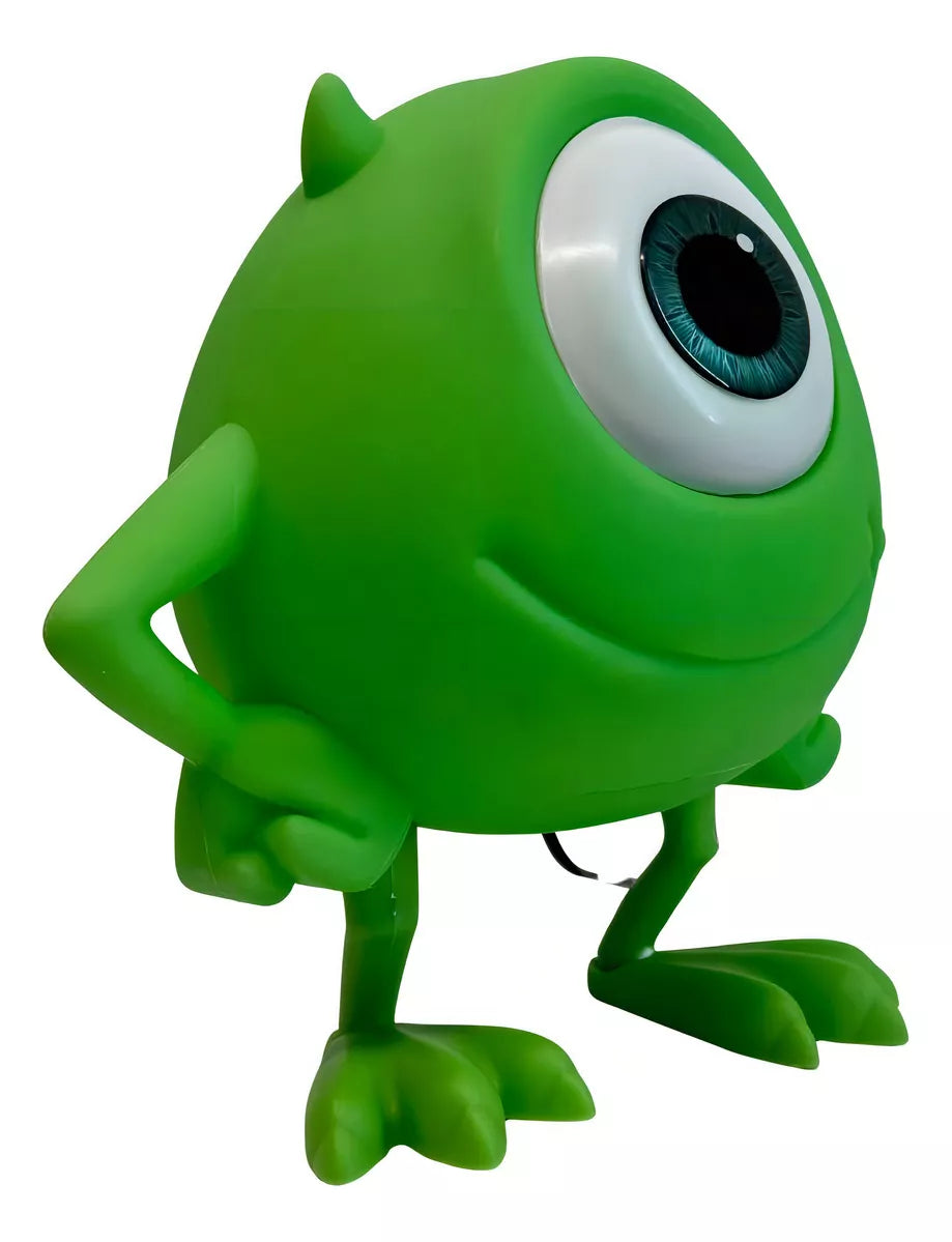 Luminária Usare Mike Wazowski 19cm Led Monstros S/A