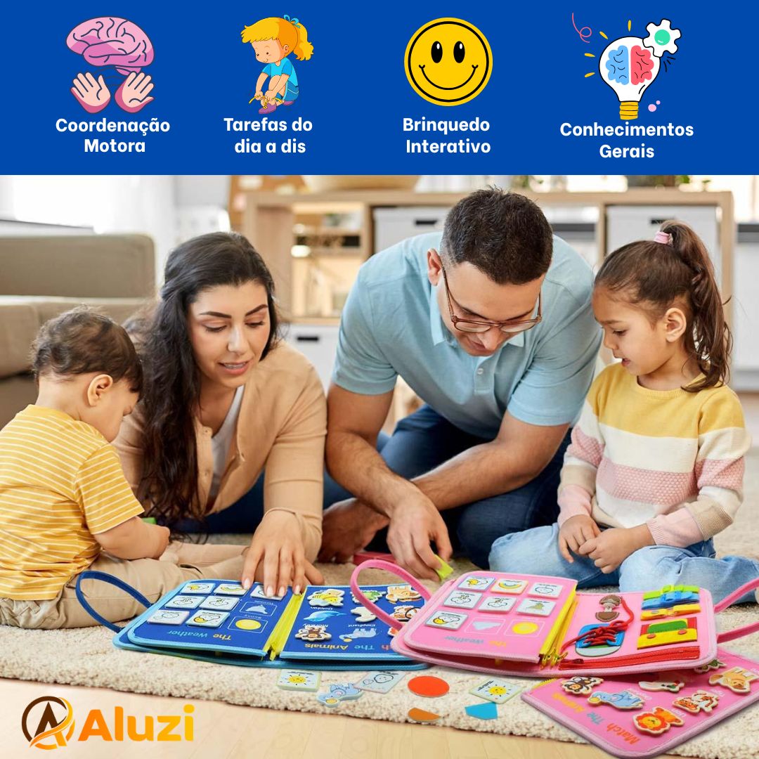 MontessoriPlay™ – Livro de Atividades Educativas | Aprender Brincando ✨📚