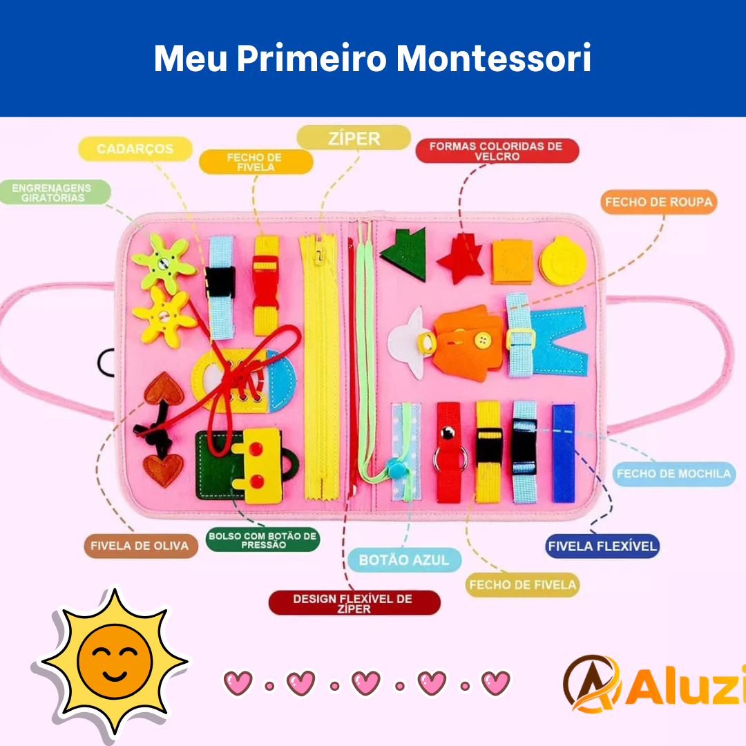 MontessoriPlay™ – Livro de Atividades Educativas | Aprender Brincando ✨📚