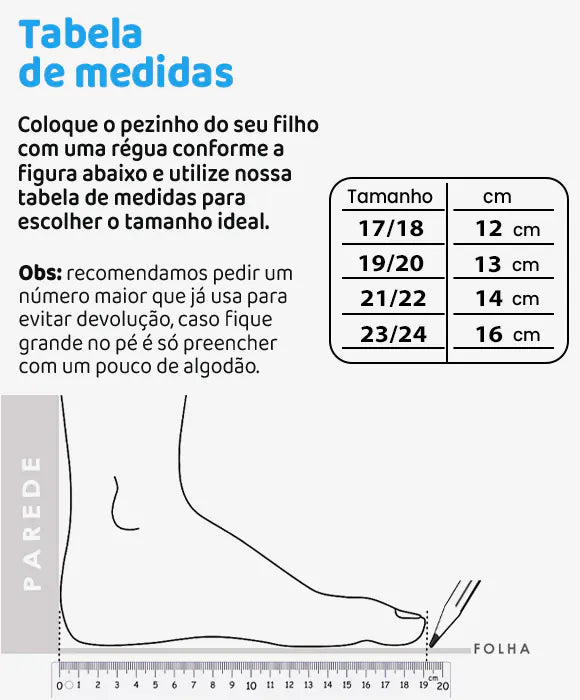 Sandália Papete Sereia Com Brilho Infantil