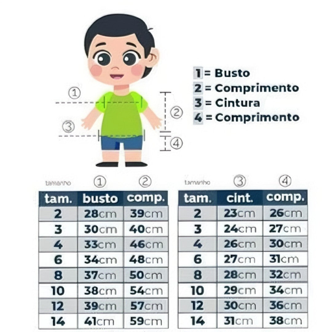 👦 SunnyPlay™ – Conjunto Infantil Masculino Camiseta + Bermuda