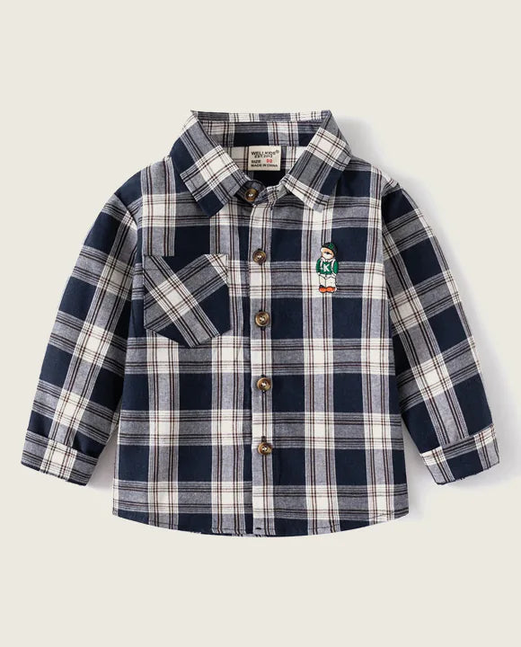 Camisa Xadrez Infantil Masculina