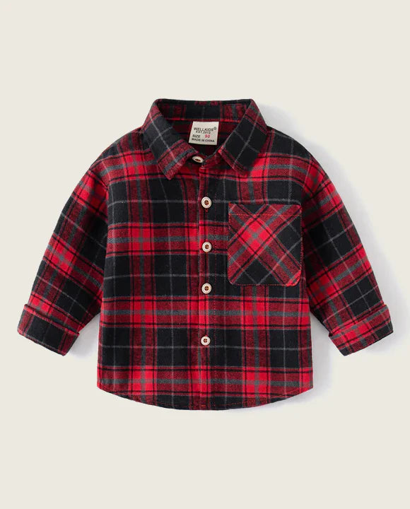 Camisa Xadrez Infantil Masculina