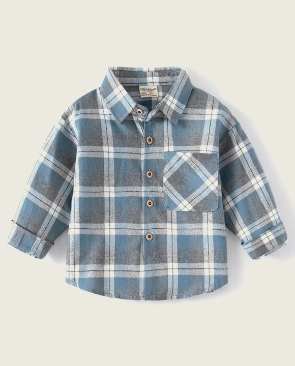 Camisa Xadrez Infantil Masculina