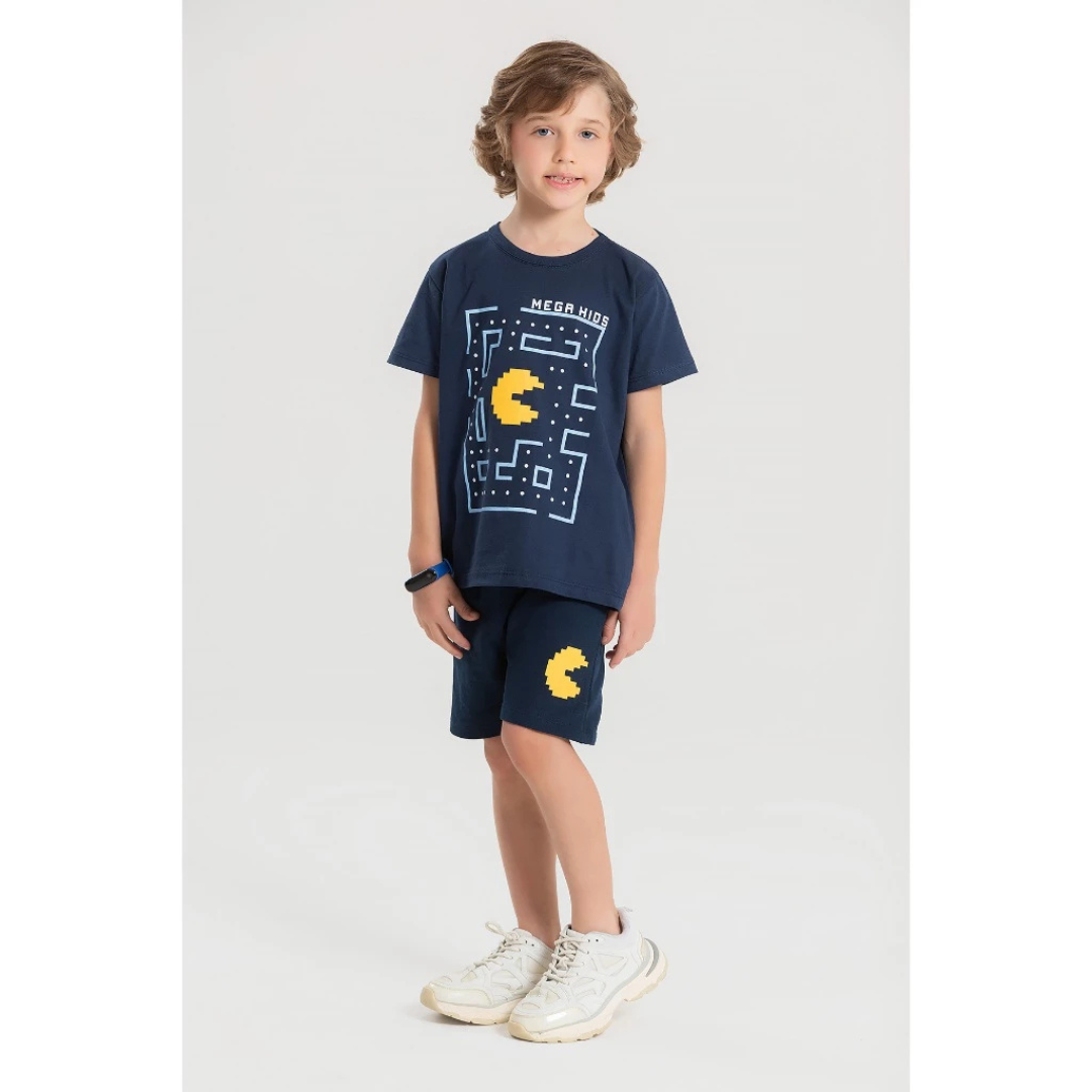 Conjunto Infantil e Juvenil Menino Masculino (Tamanhos de 1 a 14 anos)