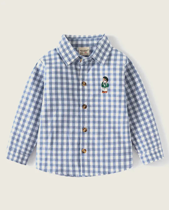 Camisa Xadrez Infantil Masculina