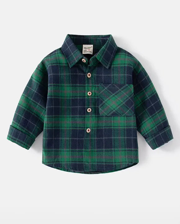 Camisa Xadrez Infantil Masculina