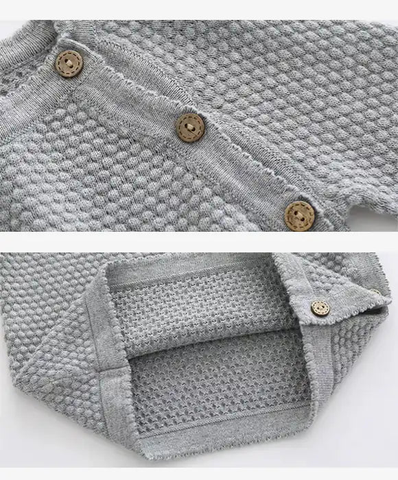 Conjunto Infantil Em Algodão Penteado