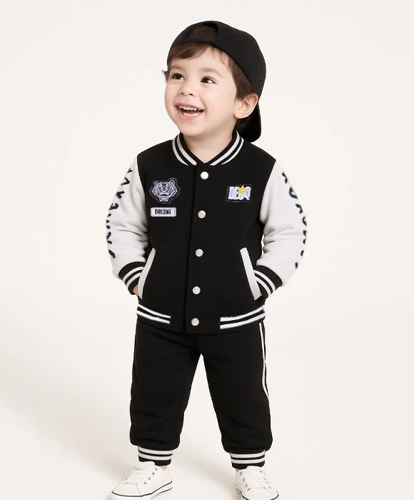 Kit Jaqueta Moletom Infantil Masculino + Calça