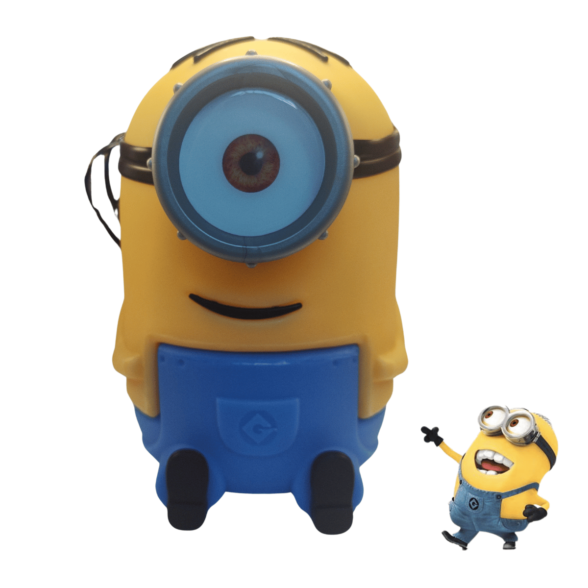 Luminária Infantil 3d Minion Stuart Iluminação Led