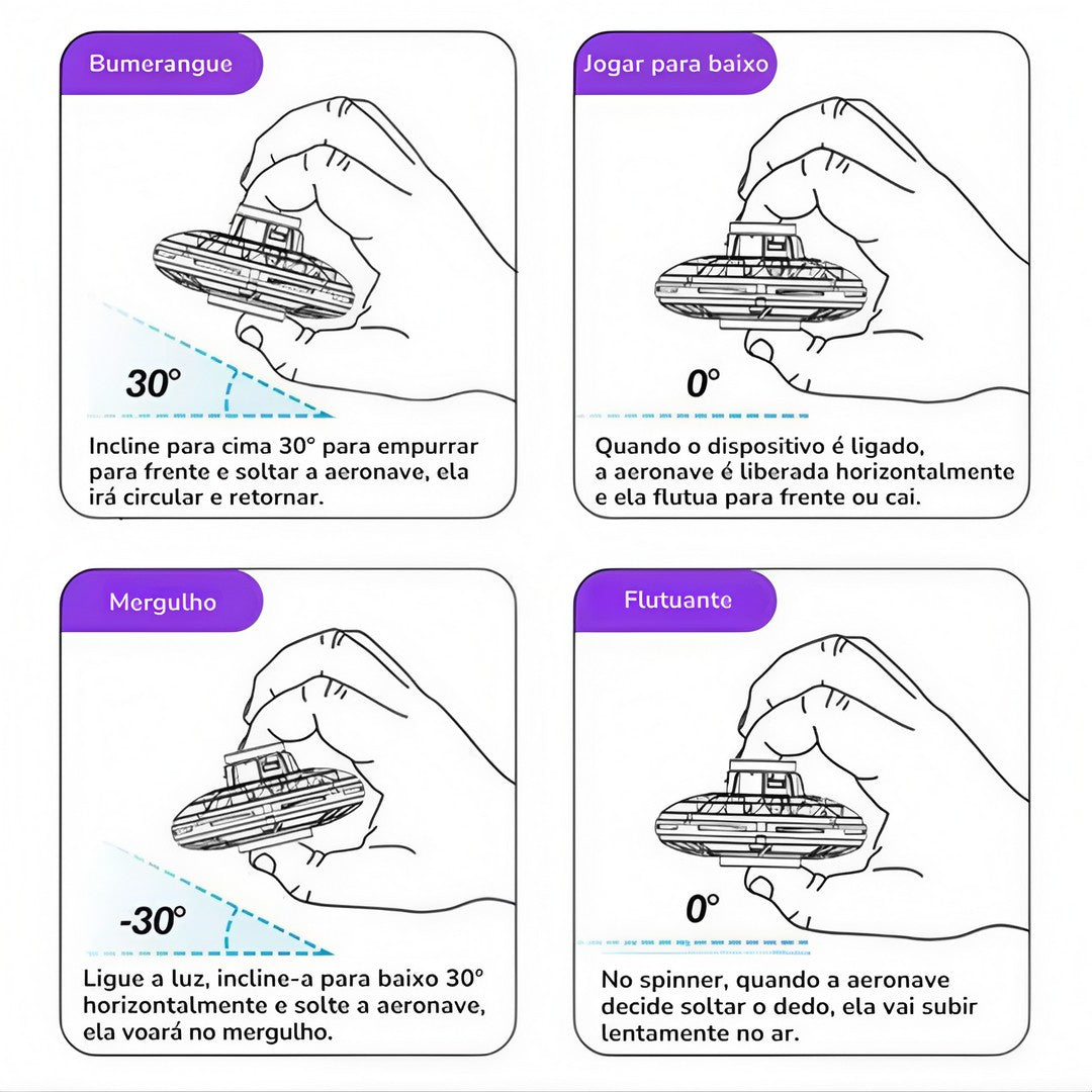 Spinner Boomerang Mini Drone