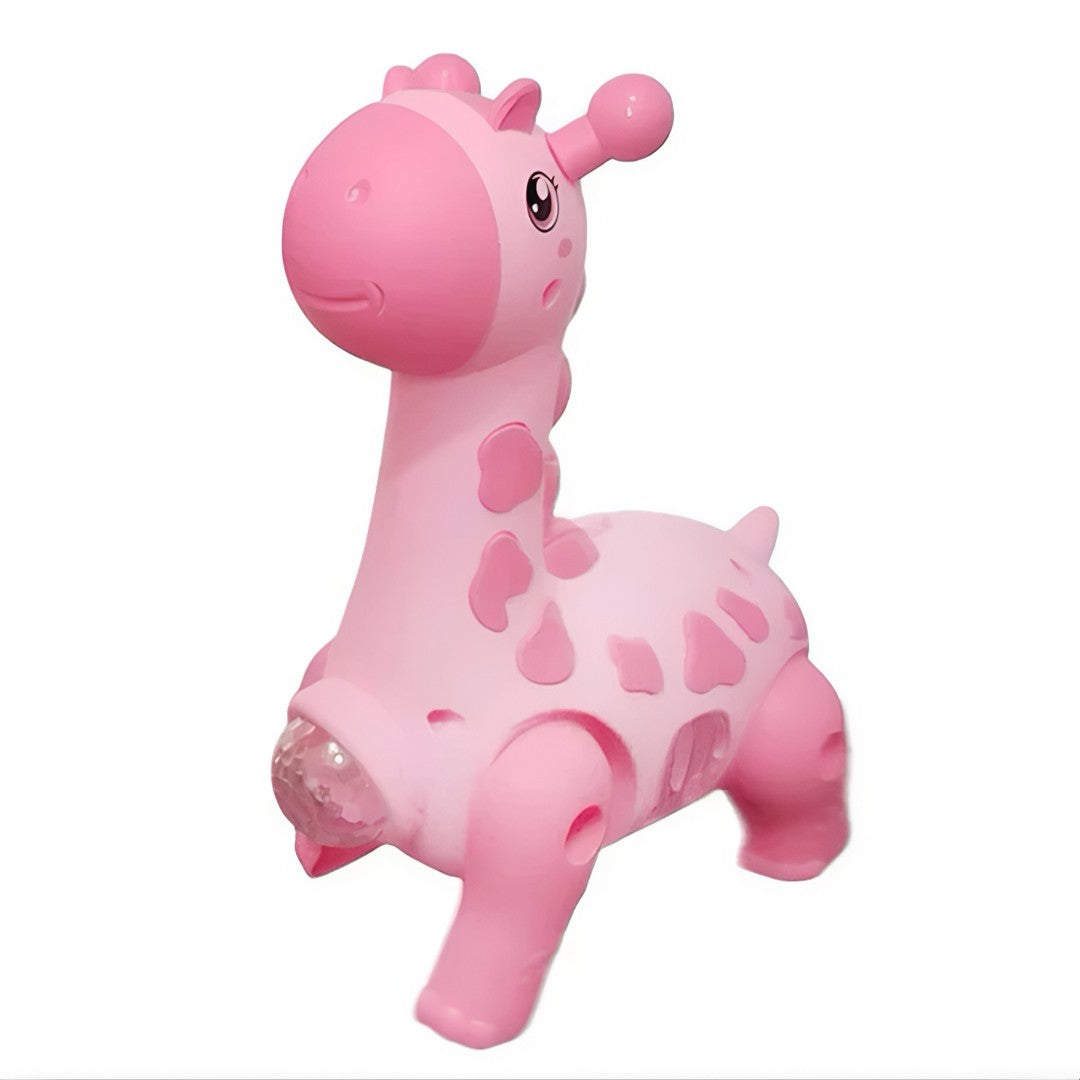 🦒 Girafinha Divertida™ – Brinquedo Elétrico com Som, Luz e Movimento