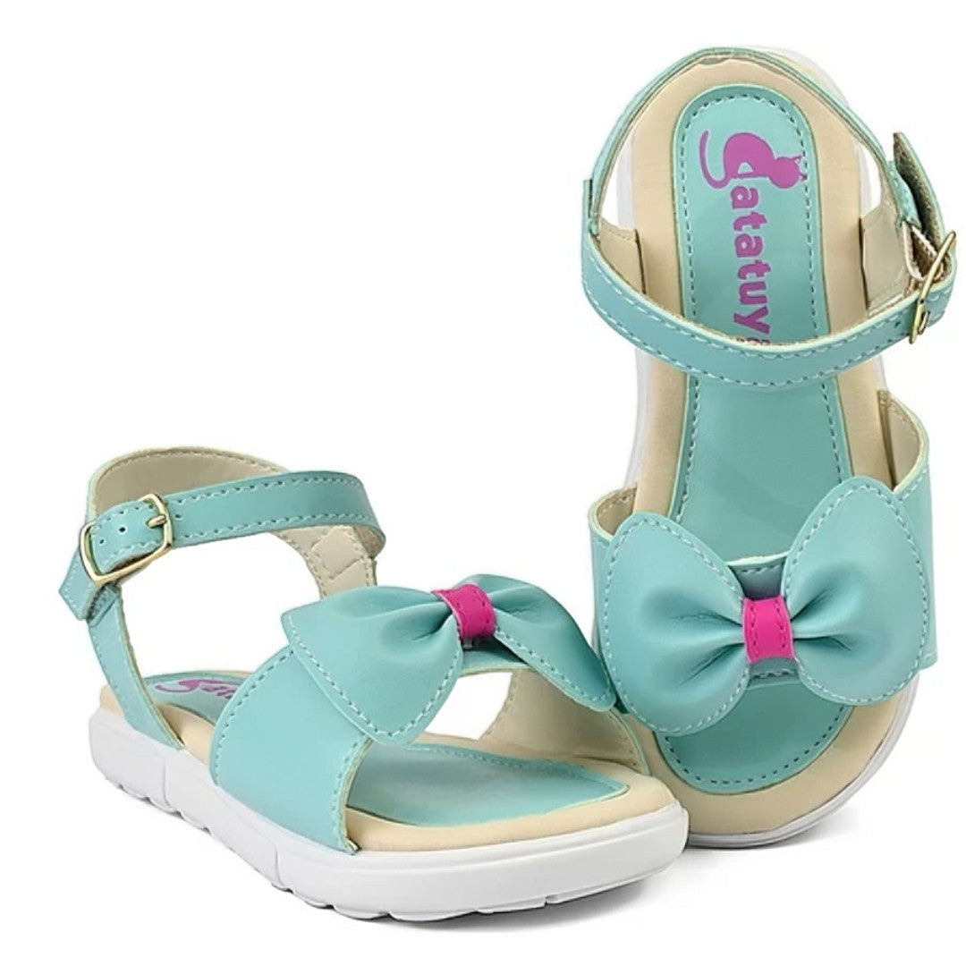 👡 MiniChic™ – Kit Sandália Infantil com Laço + Bolsa Summer para Meninas