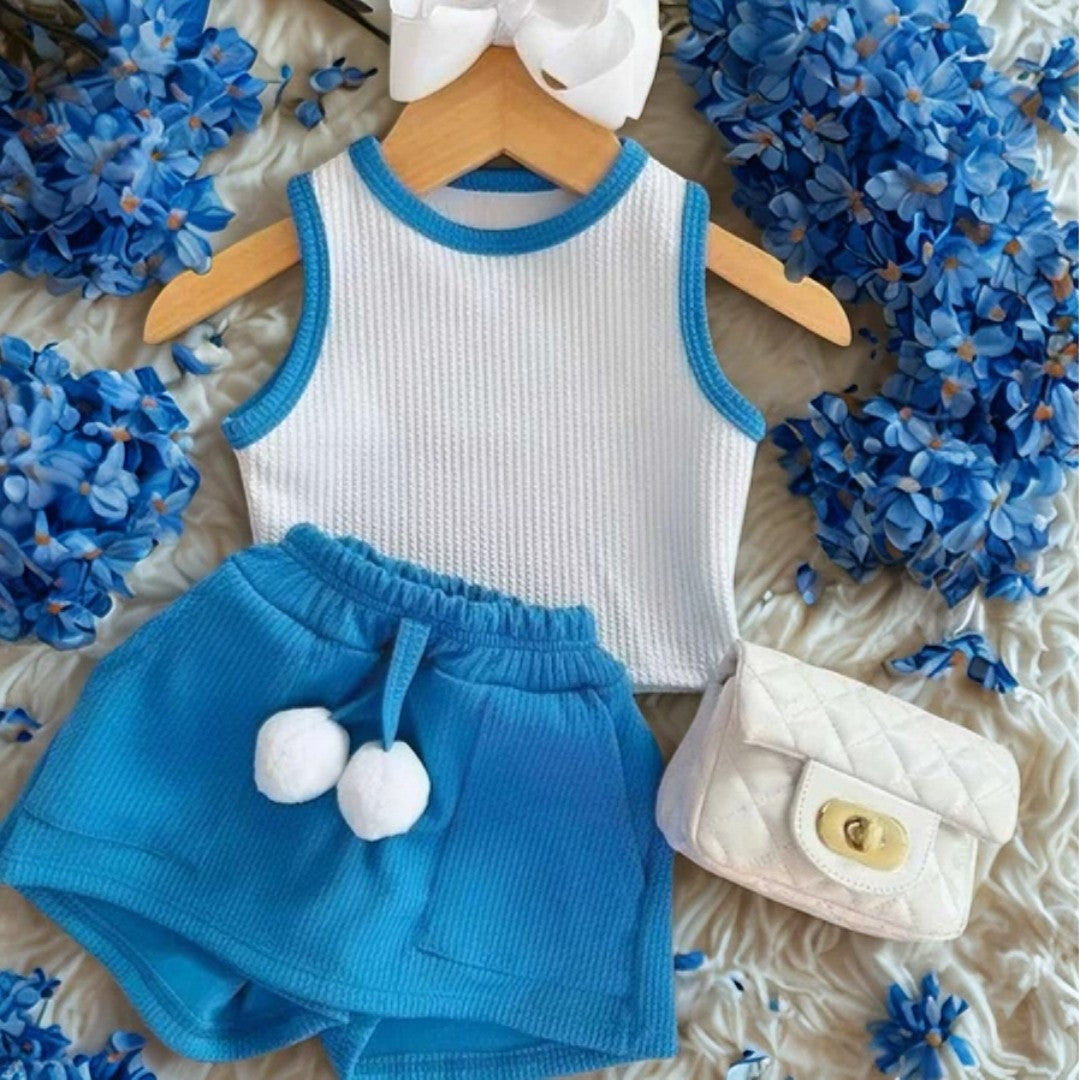 👧 Conjunto Infantil BellaPom™ – Estilo, Conforto e Charme 💝