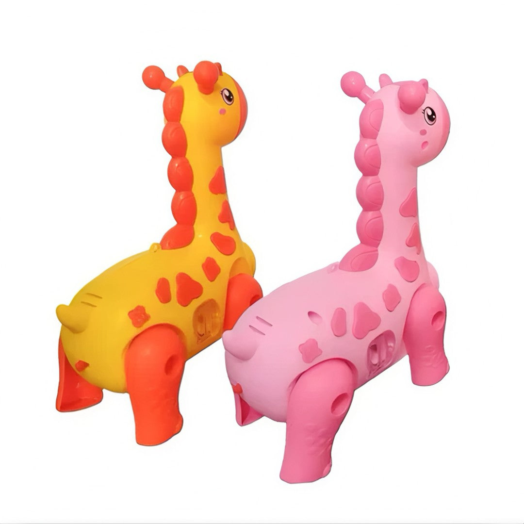 🦒 Girafinha Divertida™ – Brinquedo Elétrico com Som, Luz e Movimento
