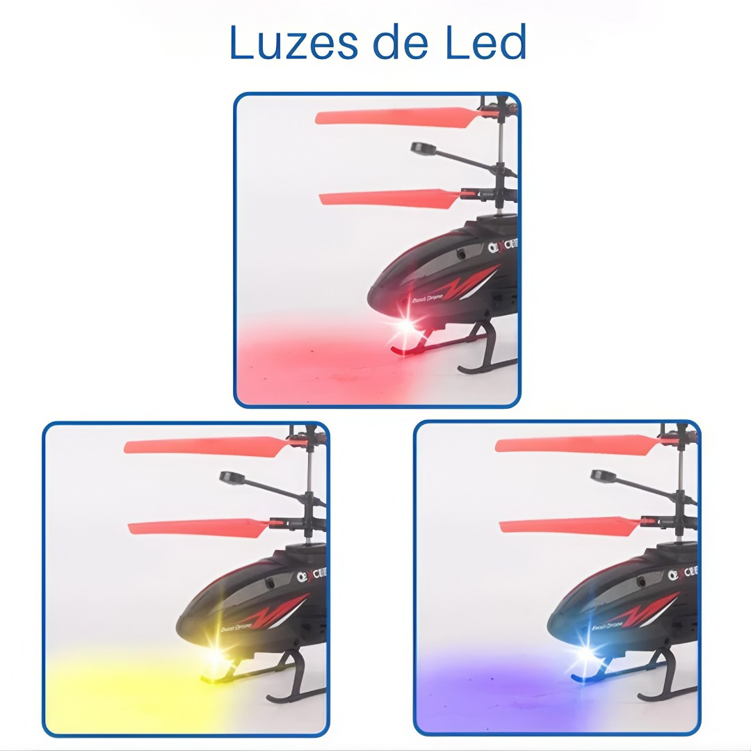 🚁 SkyFly™ – Helicóptero de Controle Remoto com Indução Infravermelho