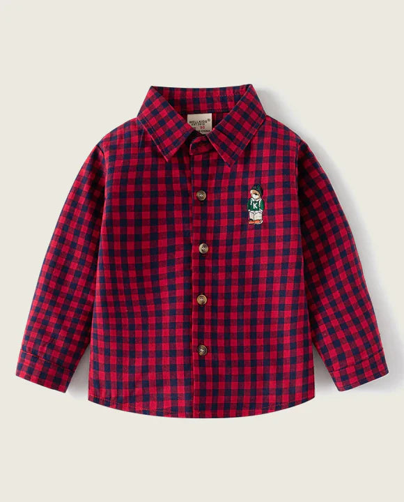Camisa Xadrez Infantil Masculina