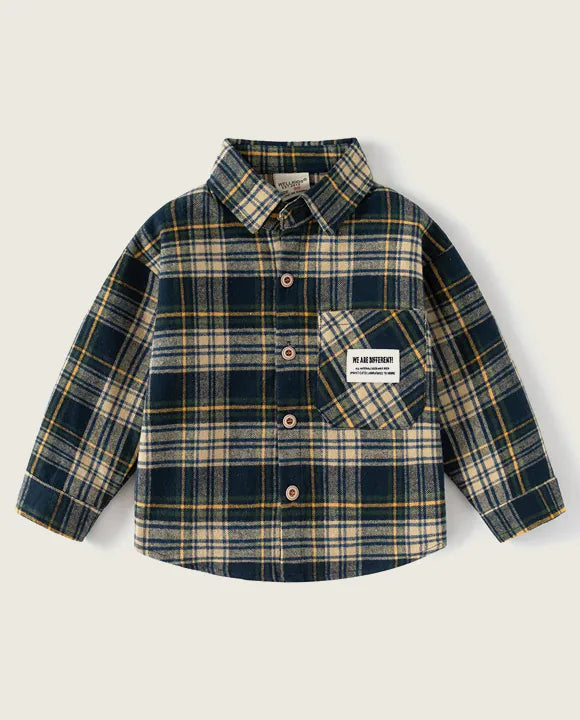 Camisa Xadrez Infantil Masculina